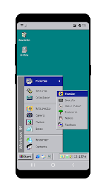 Imagen 3 para W95 Mobile Retro Klwp The…
