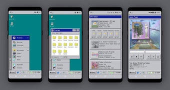 Image 0 for W95 Mobile Retro Klwp The…