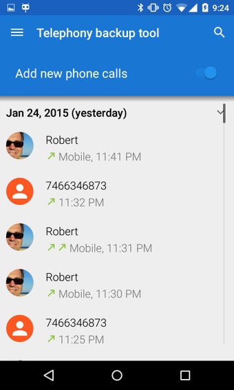 Image 0 for Telephony Backup (Calls &…
