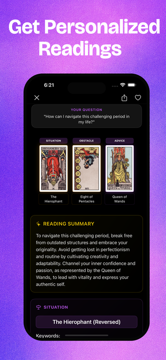Imagen 0 para TarotLingo: Tarot Card Re…