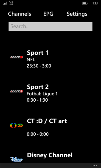 Imagen 0 para TVHPlayer Beta for Window…