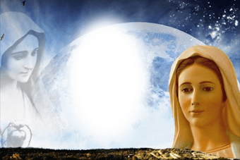 Image 1 for Virgin Mary Photo frame