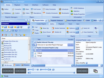 Image 0 for Sprintbit Playlist Manage…