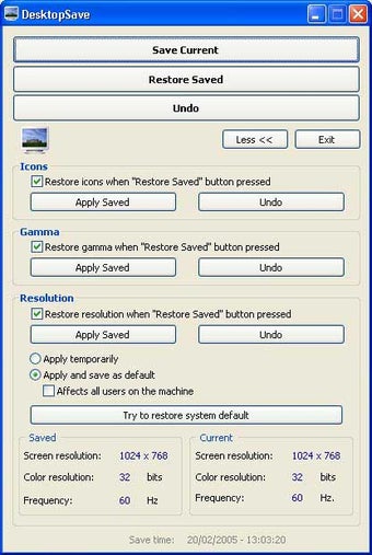 Imagen 1 para DesktopSave (64 bit)