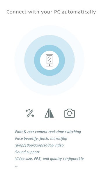Imagen 1 para iVCam - Webcam for PC