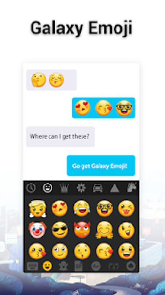 Imagen 0 para Galaxy Emoji - Emoji Keyb…