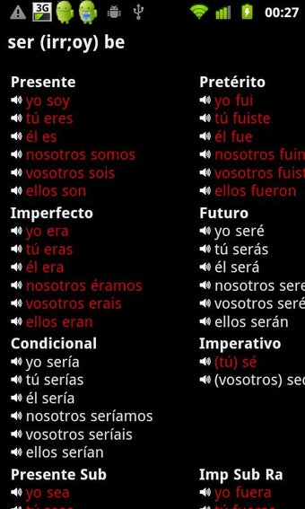 Image 1 for Spanish Verbs