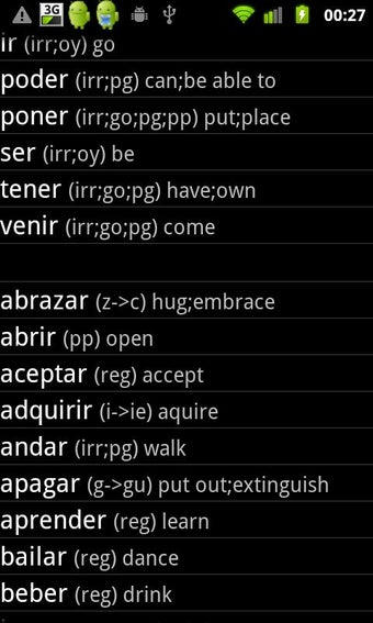 Image 3 for Spanish Verbs