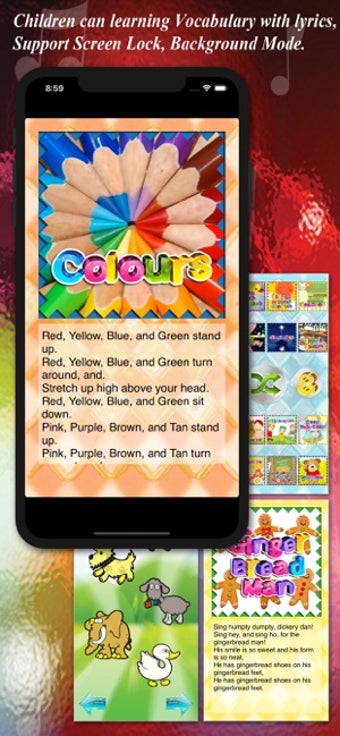 Image 2 for Kids Song 160+ Songs & Ly…