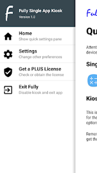 Image 0 for Fully Single App Kiosk