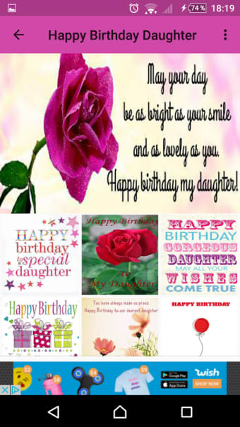 Image 0 for Happy Birthday Daughter