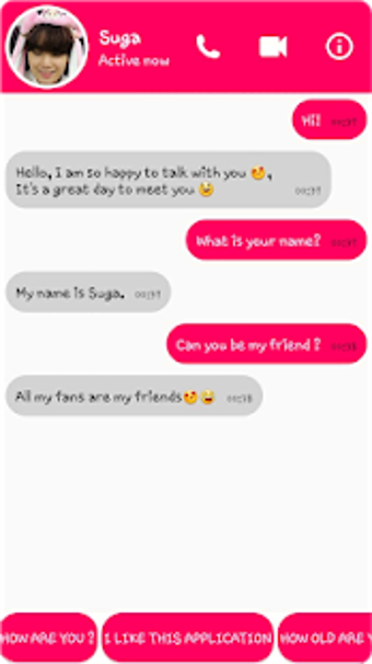 Imagen 1 para BTS Messenger 2019 Suga