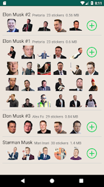 Image 3 for Elon Musk stickers for WA…