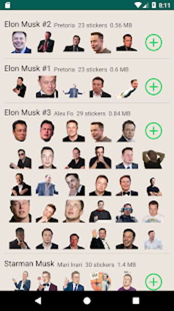 Image 2 for Elon Musk stickers for WA…
