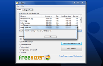 Image 0 for FreeSizer