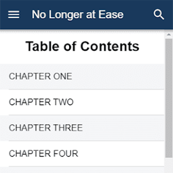 Imagen 0 para No Longer at Ease By Chin…