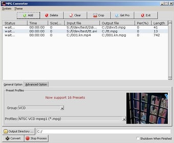 Image 0 for MPG Converter Pro