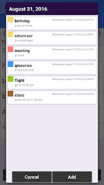 Image 0 for Note and Calendar App