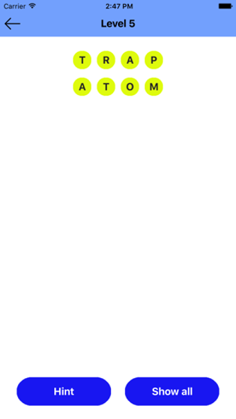 Image 2 for Cheats for WordBubbles - …