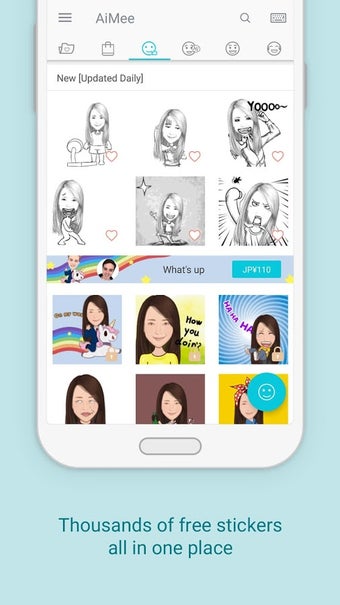 Image 1 for MojiPop - GIF Sticker Cam…