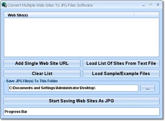 Image 0 for Convert Multiple Web Site…