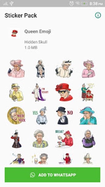 Imagen 3 para Queen Sticker for WhatsAp…