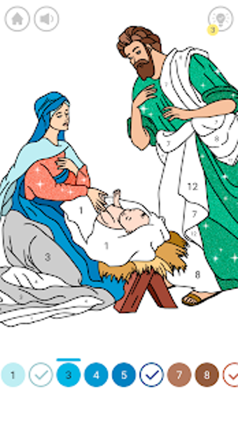 Imagen 2 para Bible Color by Number: Bi…