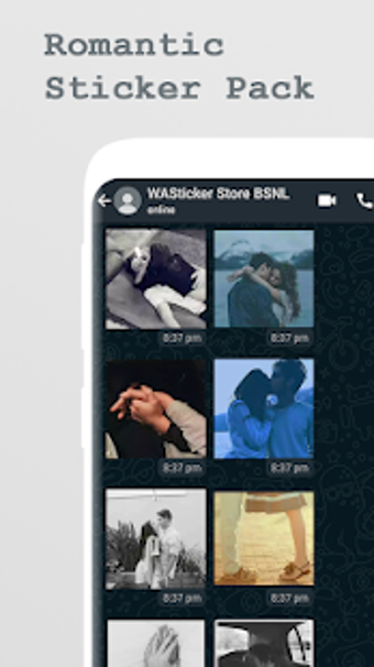 Imagen 0 para Romantic Stickers for Wha…
