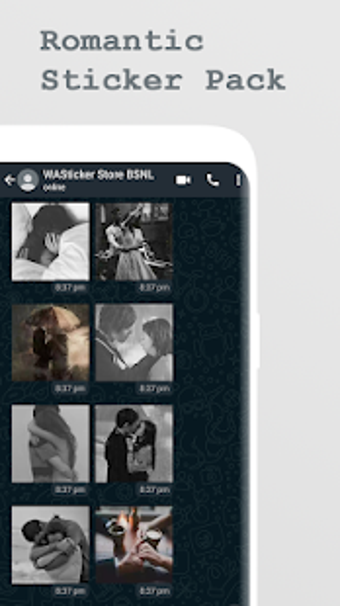 Imagen 1 para Romantic Stickers for Wha…