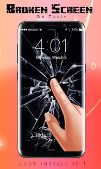 Imagen 1 para Finger Touch Crack Screen…