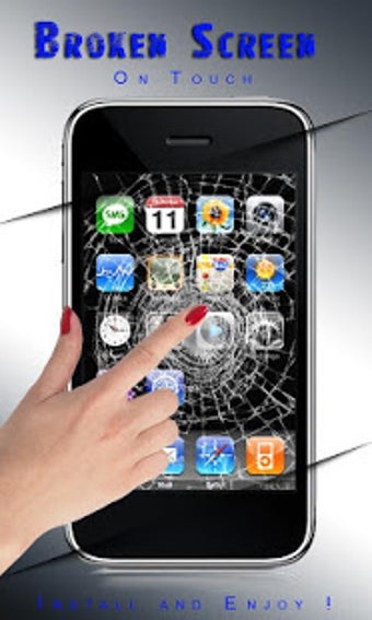 Imagen 2 para Finger Touch Crack Screen…