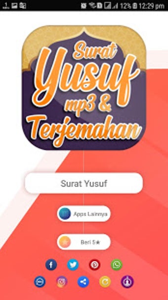 Image 0 for Surah Yusuf Mp3 dan Terje…