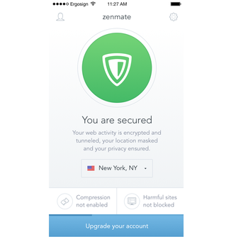 Image 0 for ZenMate VPN for iOS