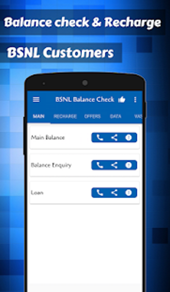 Imagen 1 para App for BSNL Recharge & B…