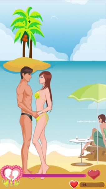 Image 2 for Couple Beach Kiss Love Ga…