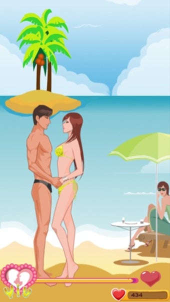 Image 0 for Couple Beach Kiss Love Ga…
