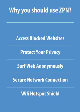 Image 0 for Free VPN Proxy - ZPN