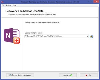Image 0 for Recovery Toolbox for OneN…