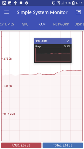 Image 1 for Simple System Monitor