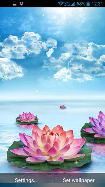 Image 0 for Lotus Live Wallpaper