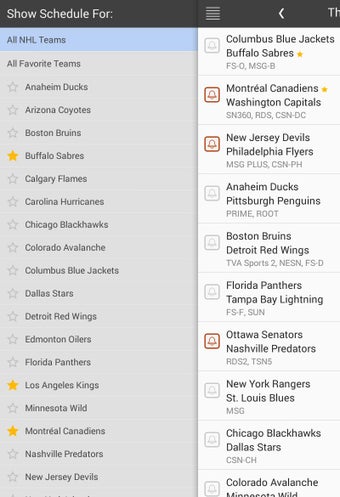 Imagen 0 para Hockey Scores NHL Schedul…
