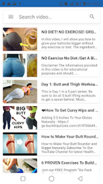 Imagen 3 para Big Buttocks Exercise - H…