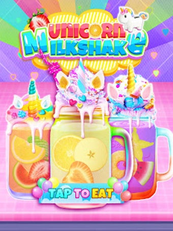 Image 2 for Rainbow Unicorn Milkshake…
