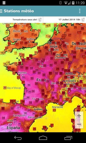 Image 1 for Infoclimat - live weather