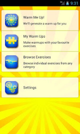 Imagen 0 para Warm Me Up for singers