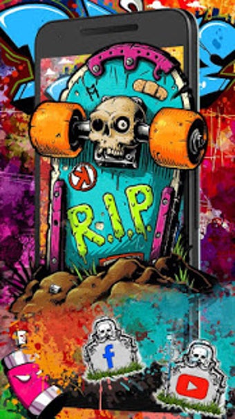 Image 1 for Graffiti Skate Themes HD …
