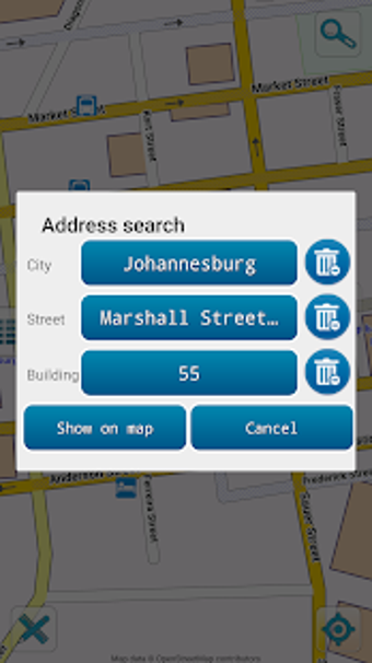 Image 2 for Map of South Africa offli…