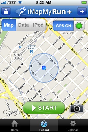Image 0 for iMapMyRun+ for iPhone