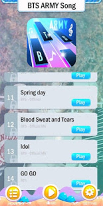 Image 2 for BTS Army Magic Piano Tile…