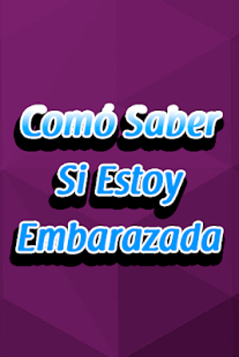 Image 3 for Como Saber Si Estoy Embar…